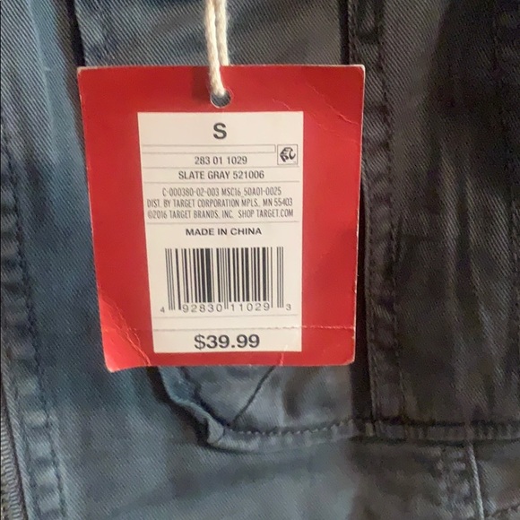 BNWT Mossimo gray utility jacket - Picture 4 of 4